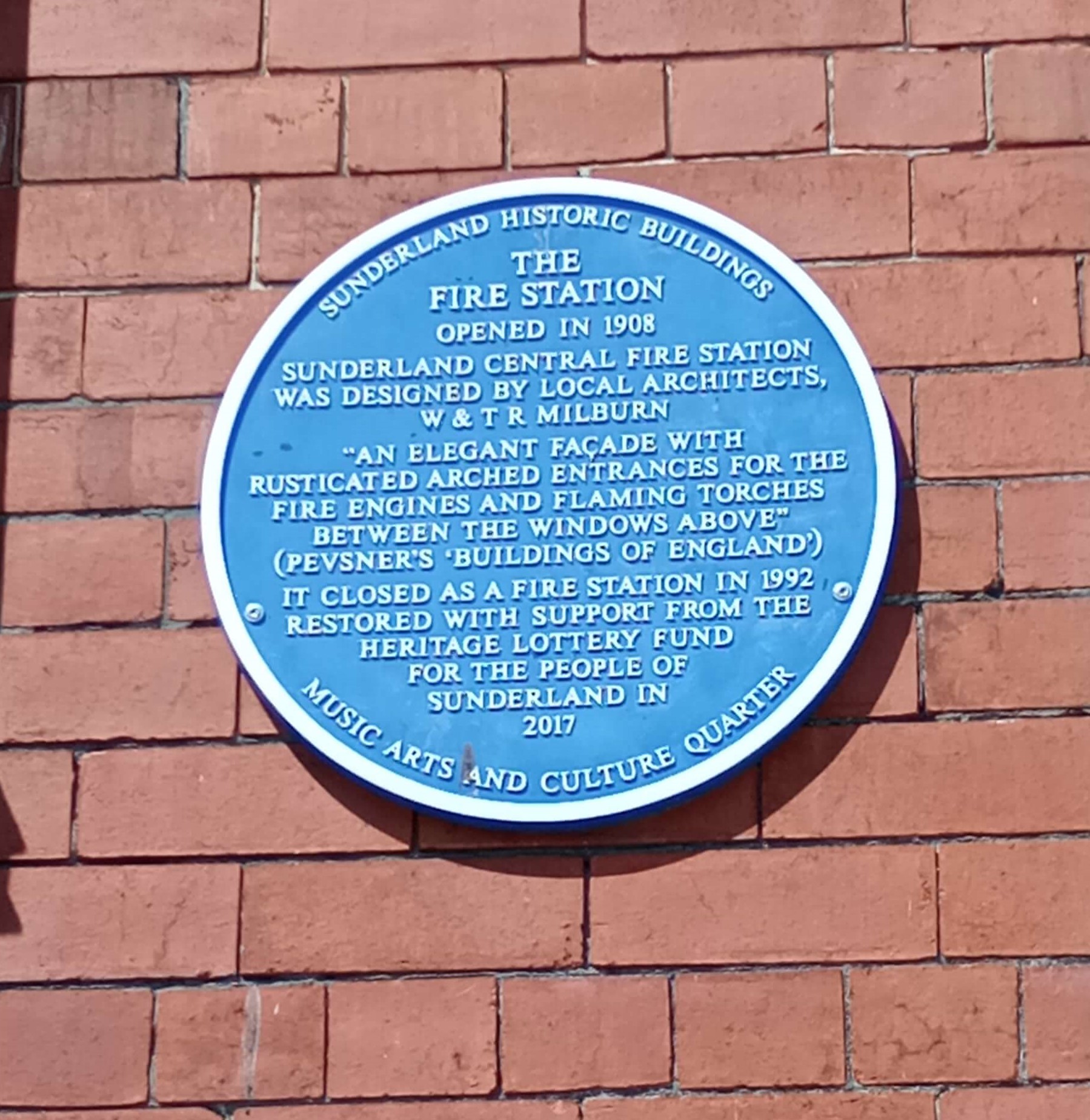 Engine Room plaque.  by Ken Paul